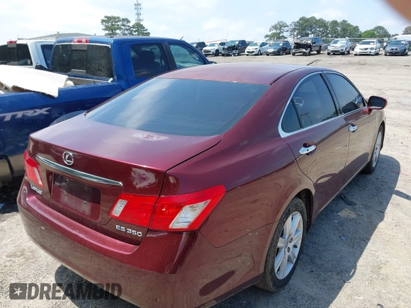 2008 Lexus ES 330 with VIN JTHBJ46G982169031, listed as a IAAI auction lot 42141900 with 120,690 mi miles and . Bid and sale history available at DreamBid. Image 4.