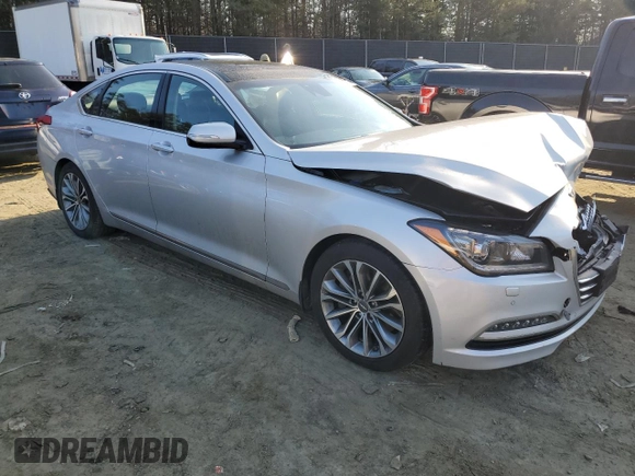 2017 Genesis G80 3.8L с VIN KMHGN4JE4HU191844, выставлен на аукционе Copart как лот 43649535 с пробегом 66 256 миль миль и Списание • Salvage title. История ставок и продаж доступна на DreamBid. Изображение 4.