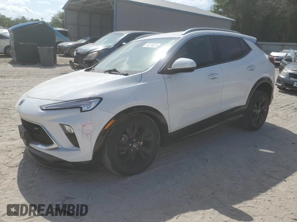 2024 Buick Encore GX Sport Touring с VIN KL4AMDSL0RB206969, выставлен на аукционе Copart как лот 54574625 с пробегом 6 251 миль миль и На запчасти • Non repairable. История ставок и продаж доступна на DreamBid. Изображение 1.