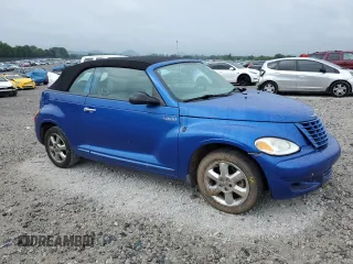 2005 Chrysler PT Cruiser Touring with VIN 3C3AY55E65T501455, listed as a Copart auction lot 61815515 with 123,828 mi miles and Salvage title. Bid and sale history available at DreamBid. Image 4.