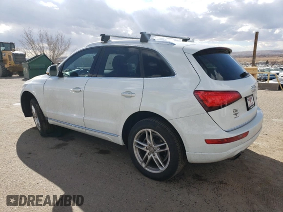 2015 Audi Q5 Premium Plus with VIN WA1LFAFP5FA053621, listed as a Copart auction lot 45708805 with 81,099 mi miles and Salvage Title. Bid and sale history available at carsss.com. Image 2.
