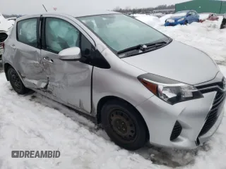 2015 Toyota Yaris L with VIN VNKKTUD30FA018469, listed as a Copart auction lot 47103985 with 126,060 mi miles and Salvage Title. Bid and sale history available at DreamBid. Image 4.