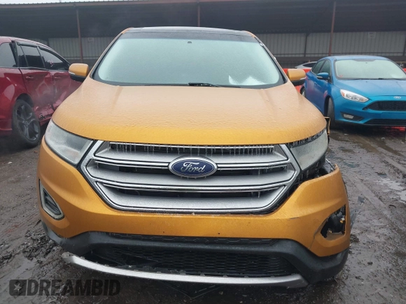 2016 Ford Edge SEL z VIN 2FMPK4J93GBC20556, wystawiony jako IAAI lot #41499188 z przebiegiem 104 430 mil mil oraz . Historia ofert i sprzedaży dostępna na DreamBid. Obrazek 12.