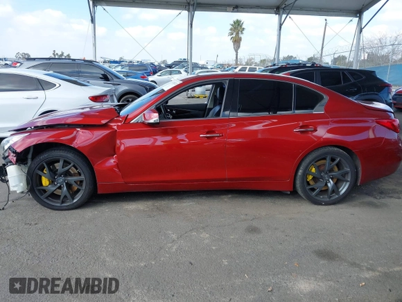 2015 Infiniti Q50 Premium with VIN JN1BV7AP7FM335405, listed as a IAAI auction lot 41502424 with 76,517 mi miles and . Bid and sale history available at DreamBid. Image 15.