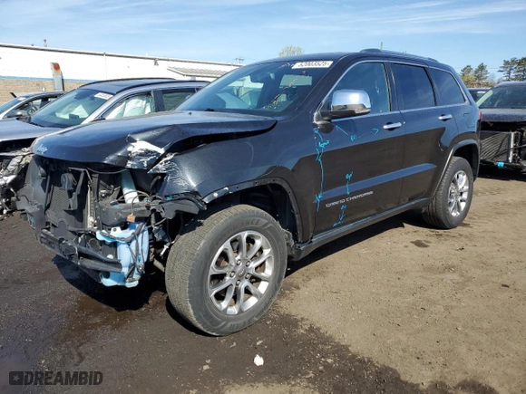 2015 Jeep Grand Cherokee Limited with VIN 1C4RJFBG6FC151689, listed as a Copart auction lot 52003525 with 112,672 mi miles and Salvage Title. Bid and sale history available at carsss.com. Image 1.