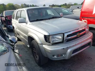 1999 Toyota 4Runner Limited with VIN JT3GN87R5X0097519, listed as a IAAI auction lot 41855485 with 400,735 mi miles and . Bid and sale history available at DreamBid. Image 1.