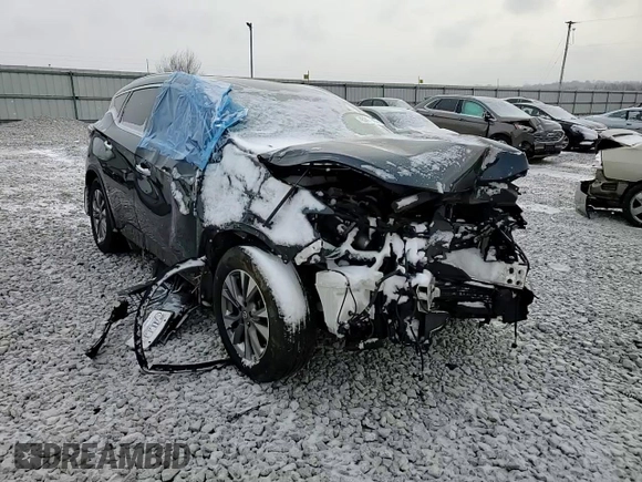 2017 Nissan Murano SL with VIN 5N1AZ2MHXHN117469, listed as a Copart auction lot 45397545 with 123,792 mi miles and Salvage title. Bid and sale history available at DreamBid. Image 12.