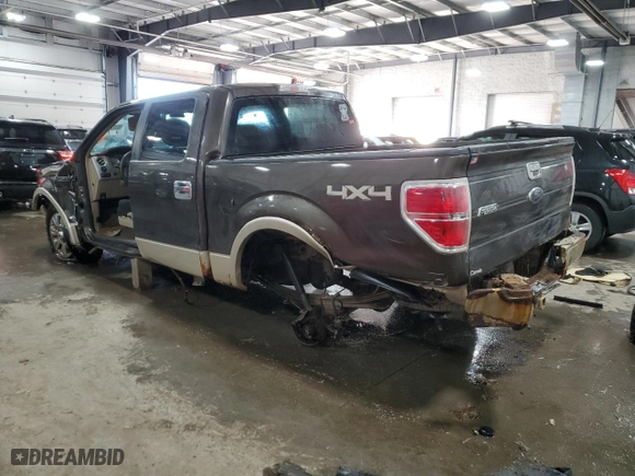2009 Ford F-150 XL with VIN 1FTPW14V39KC15589, listed as a Copart auction lot 83779544 with 0 mi miles and Salvage Title. Bid and sale history available at carsss.com. Image 2.