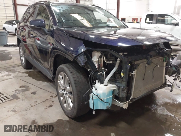 2023 Toyota RAV4 XLE Premium with VIN JTMA1RFV7PD097029, listed as a IAAI auction lot 42509730 with 22,962 mi miles and . Bid and sale history available at DreamBid. Image 18.