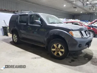 2011 Nissan Pathfinder S with VIN 5N1AR1NBXBC624606, listed as a Copart auction lot 84837174 with 165,638 mi miles and Salvage title. Bid and sale history available at DreamBid. Image 4.
