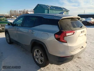 2022 GMC Terrain SLE with VIN 3GKALTEV3NL142343, listed as a Copart auction lot 46377995 with 14,846 mi miles and Salvage Title. Bid and sale history available at carsss.com. Image 2.