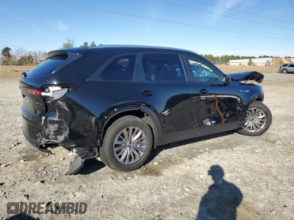 2025 Mazda CX-90 Select z VIN JM3KKAHD3S1190073, wystawiony jako Copart lot #84998104 z przebiegiem 7224 mil mil oraz Szkody całkowita. Historia ofert i sprzedaży dostępna na DreamBid. Obrazek 3.