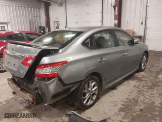 2013 Nissan Sentra SR with VIN 3N1AB7AP4DL615133, listed as a IAAI auction lot 41714680 with 79,624 mi miles. Bid and sale history available at carsss.com. Image 4.