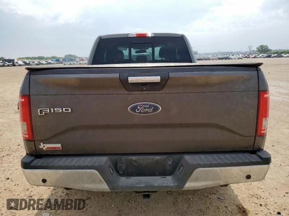2016 Ford F-150 XL with VIN 1FTEX1CP9GKF95932, listed as a Copart auction lot 57116895 with 84,978 mi miles and Salvage title. Bid and sale history available at DreamBid. Image 6.
