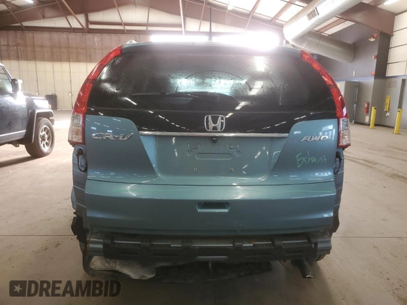 2013 Honda CR-V EX-L with VIN 5J6RM4H75DL045549, listed as a Copart auction lot 52205515 with 79,110 mi miles and Salvage Title. Bid and sale history available at carsss.com. Image 6.