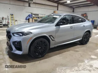 2024 BMW X6 M with VIN 5YM23ET0XR9U26576, listed as a Copart auction lot 86698164 with 6,669 mi miles and Salvage Title. Bid and sale history available at carsss.com. Image 1.