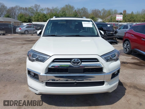 2023 Toyota 4Runner Limited with VIN JTEKU5JR3P6120210, listed as a IAAI auction lot 42123932 with 34,134 mi miles and . Bid and sale history available at DreamBid. Image 13.