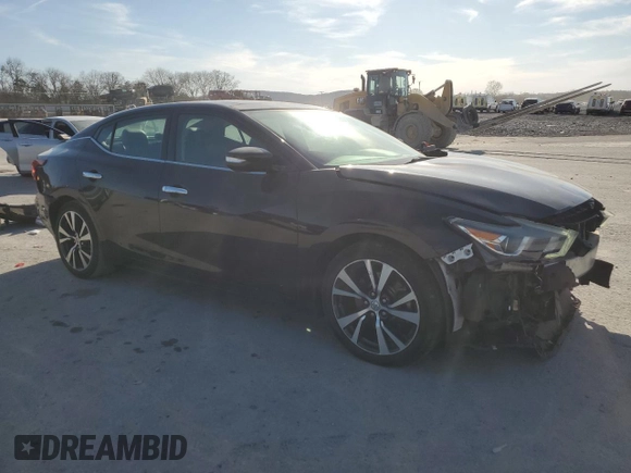 2017 Nissan Maxima SV with VIN 1N4AA6AP5HC418294, listed as a Copart auction lot 50572515 with 67,603 mi miles and Salvage Title. Bid and sale history available at DreamBid. Image 4.