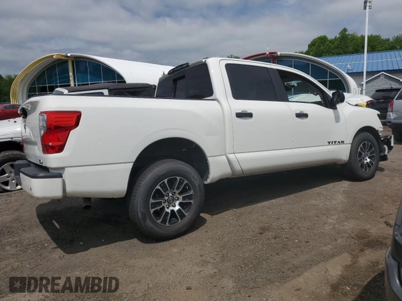 2023 Nissan Titan SV с VIN 1N6AA1EE2PN111512, выставлен на аукционе Copart как лот 57320295 с пробегом 38 921 миль миль и Списание • Salvage title. История ставок и продаж доступна на DreamBid. Изображение 3.