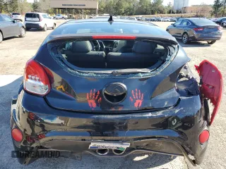 2015 Hyundai Veloster Turbo with VIN KMHTC6AE3FU241078, listed as a Copart auction lot 87422864 with Not provided miles and Salvage title. Bid and sale history available at DreamBid. Image 6.