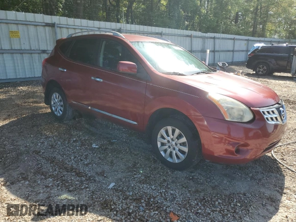 2011 Nissan Rogue SV with VIN JN8AS5MTXBW166532, listed as a Copart auction lot 52252435 with 158,017 mi miles and Salvage Title. Bid and sale history available at carsss.com. Image 4.