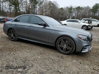 2018 Mercedes-Benz E-Class AMG E 43 with VIN WDDZF6EBXJA447519, listed as a Copart auction lot 86253784 with 45,704 mi miles and Salvage Title. Bid and sale history available at carsss.com. Image 4.