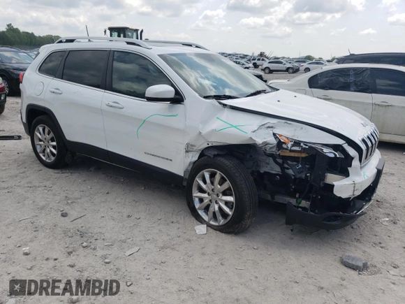 2016 Jeep Cherokee Limited z VIN 1C4PJMDS9GW340821, wystawiony jako Copart lot #54761795 z przebiegiem 98 114 mil mil oraz Szkoda całkowita • Salvage title. Historia ofert i sprzedaży dostępna na DreamBid. Obrazek 4.