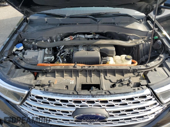 2021 Ford Explorer Limited with VIN 1FM5K8FW0MNA17072, listed as a Copart auction lot 60516975 with 45,786 mi miles and Salvage title. Bid and sale history available at DreamBid. Image 12.