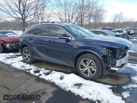2024 Lexus RX 350 z VIN 2T2BAMCA9RC041002, wystawiony jako IAAI lot #41360795 z przebiegiem 23 908 mil mil oraz . Historia ofert i sprzedaży dostępna na DreamBid. Obrazek 1.