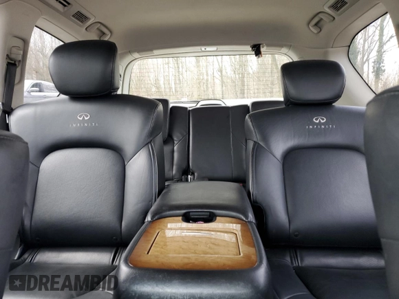 2013 Infiniti QX56 with VIN JN8AZ2NE8D9042688, listed as a Copart auction lot 50520505 with 88,145 mi miles and Salvage Title. Bid and sale history available at DreamBid. Image 10.
