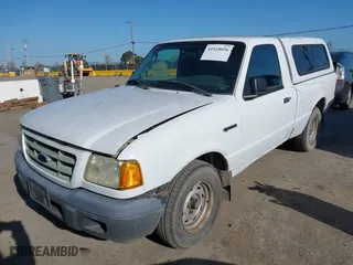 2003 Ford Ranger XL with VIN 1FTYR10U73PA25023, listed as a IAAI auction lot 41928036 with 249,020 mi miles. Bid and sale history available at carsss.com. Image 2.