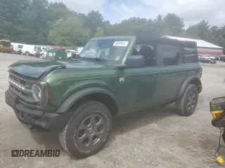 2022 Ford Bronco with VIN 1FMDE5BH8NLB01419, listed as a Copart auction lot 58089485 with 70,401 mi miles and Salvage title. Bid and sale history available at DreamBid. Image 1.