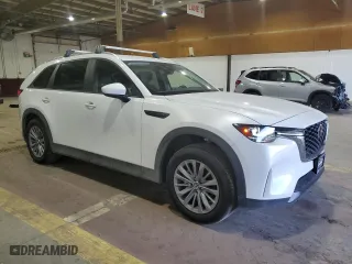 2024 Mazda CX-90 3.3 Turbo Select with VIN JM3KKAHD9R1132558, listed as a Copart auction lot 69250334 with 4,481 mi miles and Salvage Title. Bid and sale history available at carsss.com. Image 4.