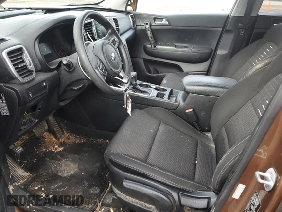 2018 Kia Sportage LX with VIN KNDPM3AC3J7474000, listed as a Copart auction lot 51042015 with 207,148 mi miles and Salvage Title. Bid and sale history available at DreamBid. Image 7.
