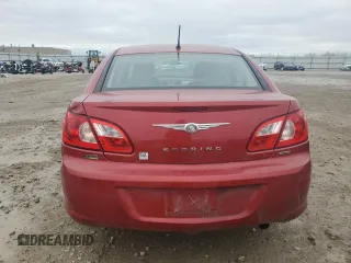 2008 Chrysler Sebring Touring with VIN 1C3LC56R48N201989, listed as a Copart auction lot 78926664 with 257,443 mi miles and Non Repairable. Bid and sale history available at carsss.com. Image 6.