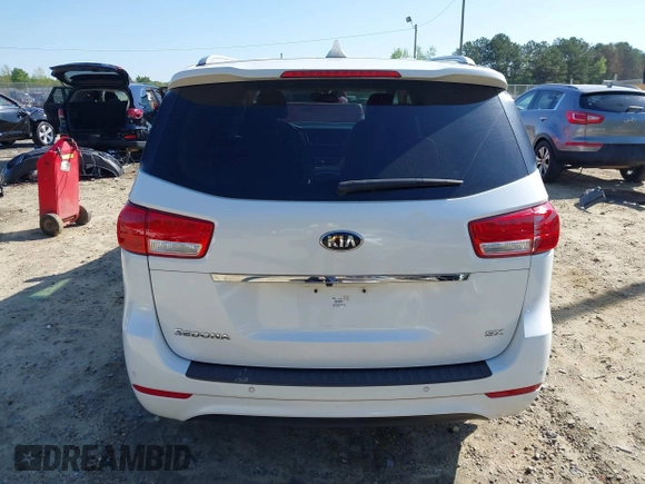 2017 Kia Sedona SX with VIN KNDMC5C12H6329656, listed as a IAAI auction lot 41980895 with 111,318 mi miles. Bid and sale history available at carsss.com. Image 17.