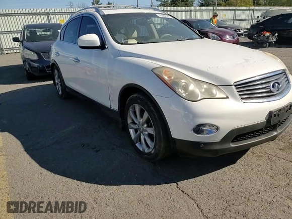 2008 Infiniti EX Journey with VIN JNKAJ09F38M361699, listed as a Copart auction lot 76582944 with 195,003 mi miles and Salvage Title. Bid and sale history available at DreamBid. Image 10.