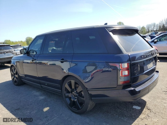 2016 Land Rover Range Rover Supercharged with VIN SALGS3EF0GA298781, listed as a Copart auction lot 53404125 with 103,642 mi miles and Clean Title. Bid and sale history available at carsss.com. Image 2.