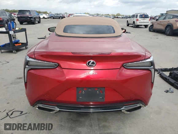 2021 Lexus LC 500h с VIN JTHKPAAY6MA101556, выставлен на аукционе Copart как лот 78152524 с пробегом 12 988 миль миль и Списание • Salvage title. История ставок и продаж доступна на DreamBid. Изображение 6.