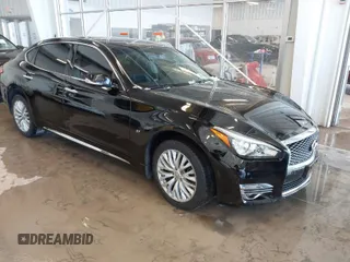 2015 Infiniti Q70 with VIN JN1BY1PR2FM830317, listed as a IAAI auction lot 41619546 with 85,964 mi miles and . Bid and sale history available at DreamBid. Image 1.
