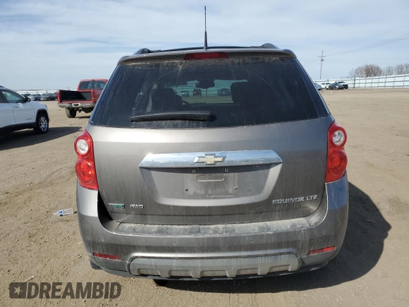 2012 Chevrolet Equinox LTZ with VIN 2GNFLGEK9C6109726, listed as a Copart auction lot 49088145 with 61,161 mi miles and Salvage Title. Bid and sale history available at carsss.com. Image 6.