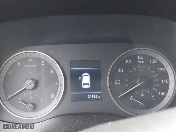 2019 Hyundai Tucson Value with VIN KM8J33A40KU068014, listed as a IAAI auction lot 40877057 with 34,966 mi miles. Bid and sale history available at carsss.com. Image 7.