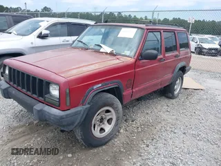 1998 Jeep Cherokee Sport with VIN 1J4FJ68S0WL117837, listed as a IAAI auction lot 42125538 with 1 mi miles. Bid and sale history available at carsss.com. Image 2.