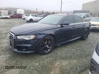 2016 Audi A6 3.0T Premium Plus with VIN WAUFGAFC1GN099354, listed as a Copart auction lot 49391485 with 169,634 mi miles and Salvage Title. Bid and sale history available at carsss.com. Image 1.