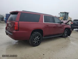 2017 Chevrolet Suburban LS with VIN 1GNSCGKC4HR351623, listed as a Copart auction lot 43326795 with 124,023 mi miles and Salvage Title. Bid and sale history available at carsss.com. Image 3.