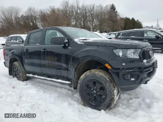 2023 Ford Ranger XL with VIN 1FTER4FH3PLE31165, listed as a Copart auction lot 45729085 with 51,342 mi miles and Salvage Title. Bid and sale history available at carsss.com. Image 4.