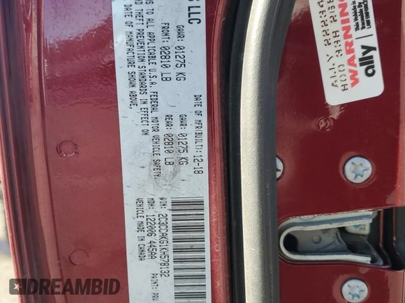 2019 Chrysler 300 Limited with VIN 2C3CCAKG1KH578132, listed as a Copart auction lot 87221514 with 75,384 mi miles and Salvage Title. Bid and sale history available at carsss.com. Image 14.