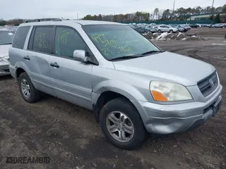 2003 Honda Pilot EX with VIN 2HKYF18513H600959, listed as a IAAI auction lot 41600484 with 999,999 mi miles. Bid and sale history available at carsss.com. Image 1.