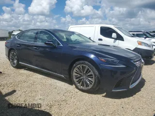 2019 Lexus LS with VIN JTHB51FF6K5008670, listed as a Copart auction lot 73728144 with 0 mi miles and Salvage Title. Bid and sale history available at carsss.com. Image 4.