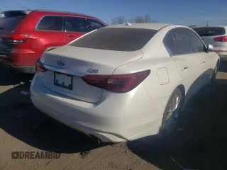 2019 Infiniti Q50 3.0t LUXE with VIN JN1EV7ARXKM556988, listed as a Copart auction lot 65731912 with 30,949 mi miles and Salvage Title. Bid and sale history available at carsss.com. Image 4.